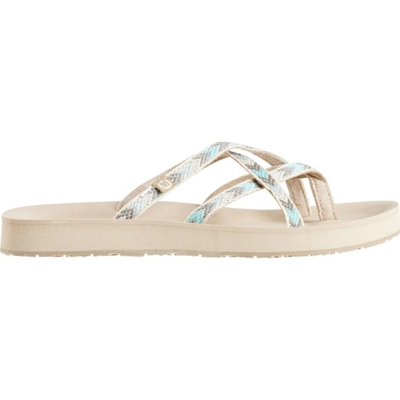 NEW Minnetonka Hanna Crisscross Flip-Flops For Women Mint 168s - Picture 3 of 5